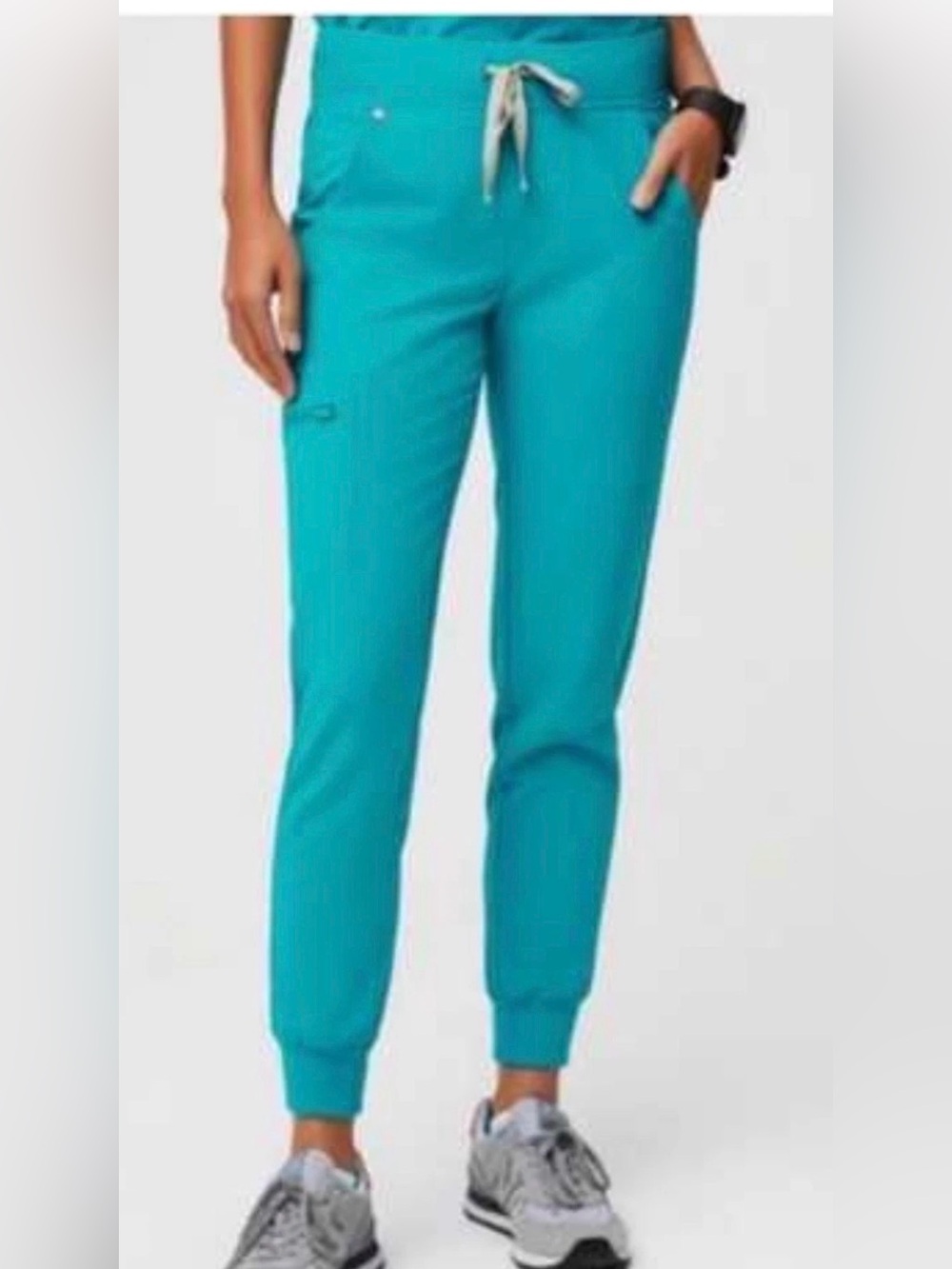 FIGS NWT Zamora 2.0 Scrub Jogger Pants Size S  Teal